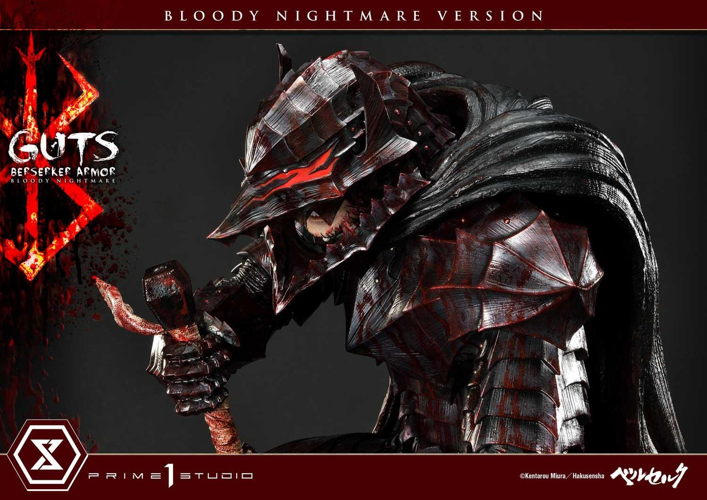 PRE-ORDER Guts, Berserker Armor Bloody Nightmare Version Statue