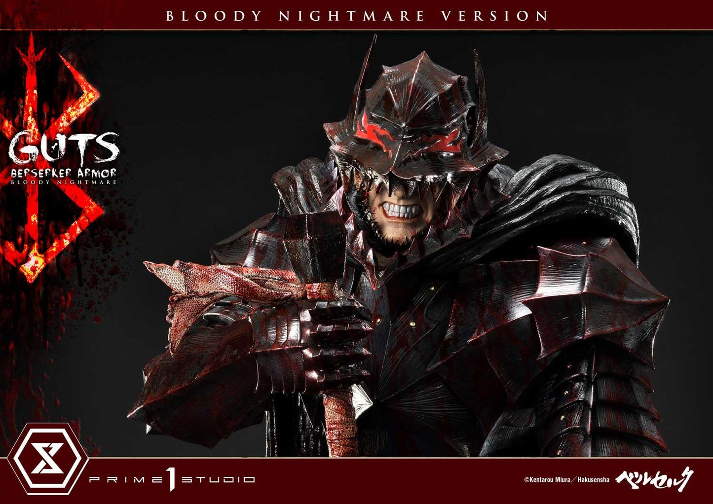 PRE-ORDER Guts, Berserker Armor Bloody Nightmare Version Statue
