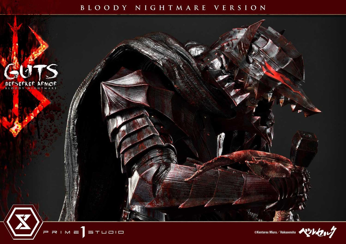 PRE-ORDER Guts, Berserker Armor Bloody Nightmare Version Statue