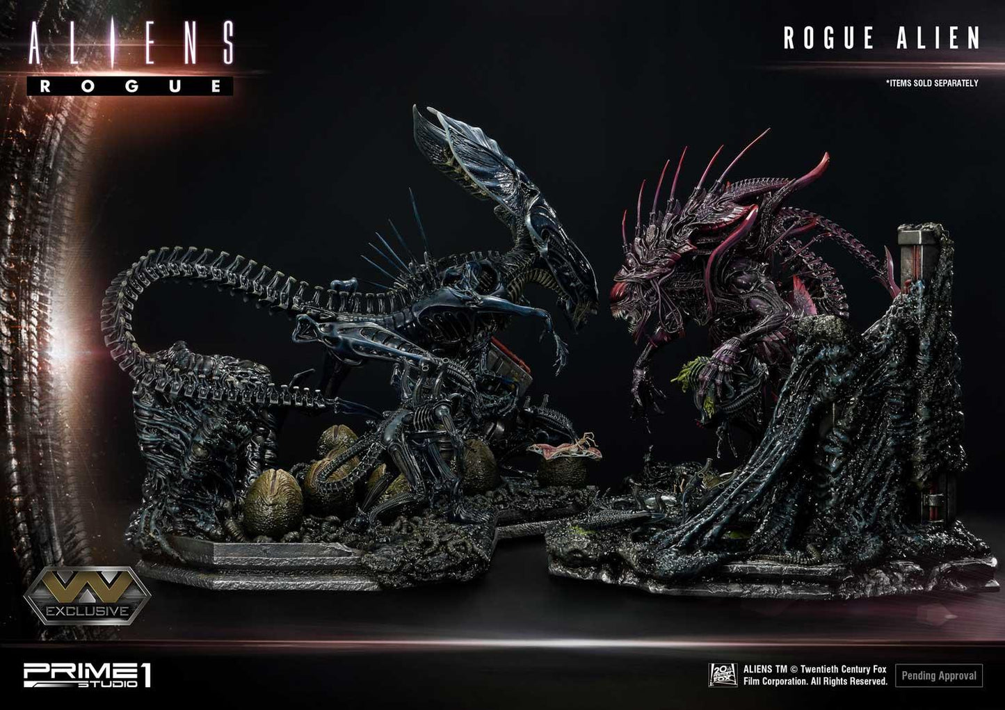 PRE-ORDER Rogue Alien "Battle Diorama" Statue