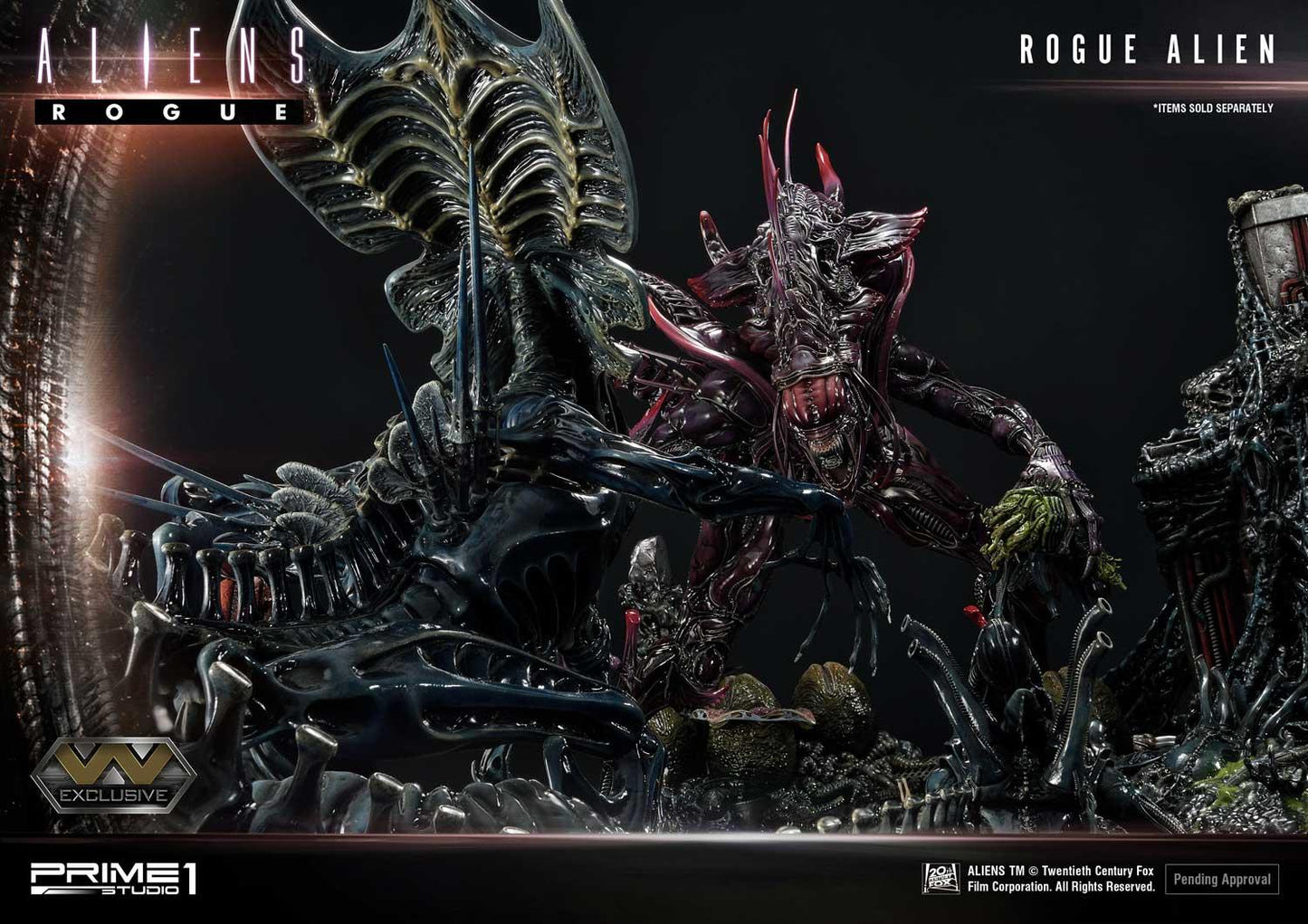 PRE-ORDER Rogue Alien "Battle Diorama" Statue