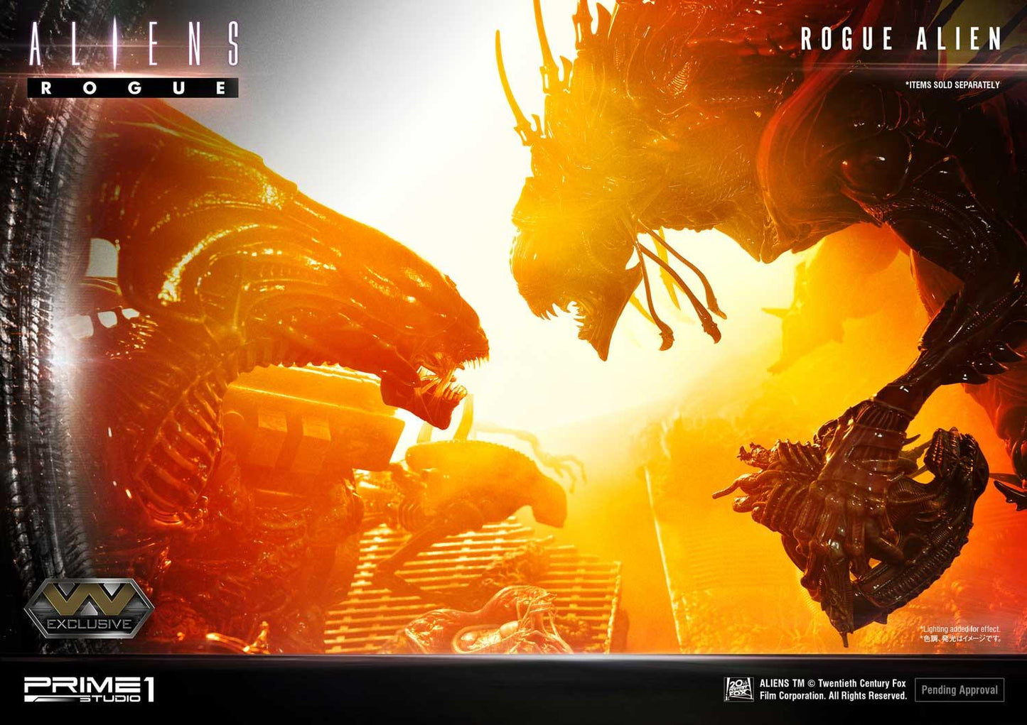 PRE-ORDER Rogue Alien "Battle Diorama" Statue