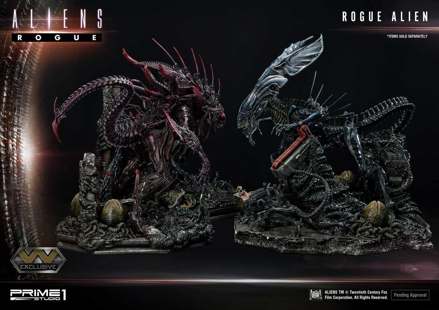 PRE-ORDER Rogue Alien "Battle Diorama" Statue