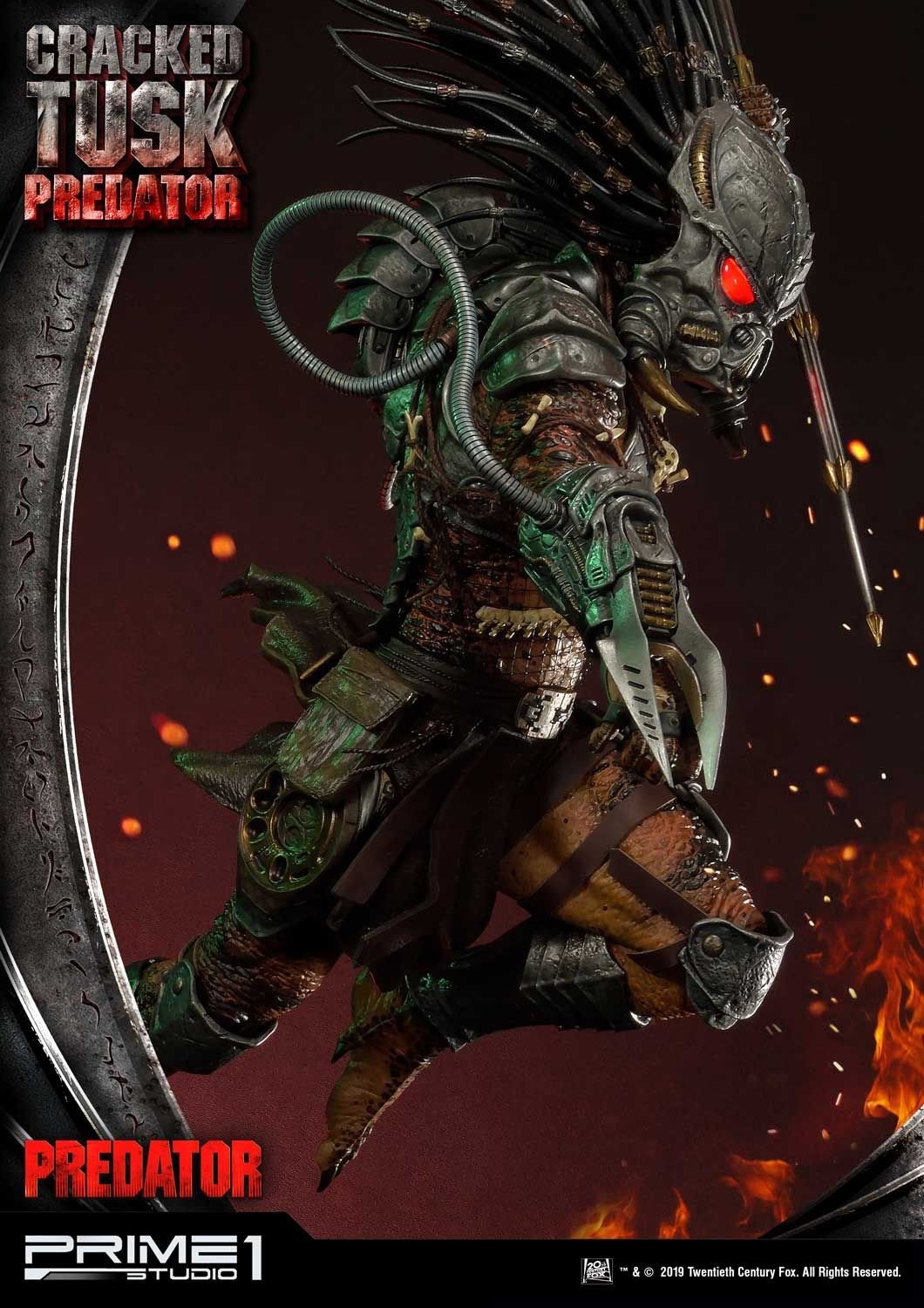 PRE-ORDER Cracked Tusk Predator Statue