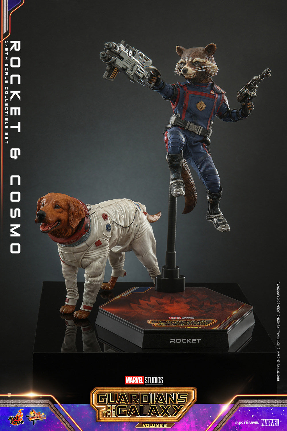 Rocket and Cosmo Sixth Scale Figure Set
