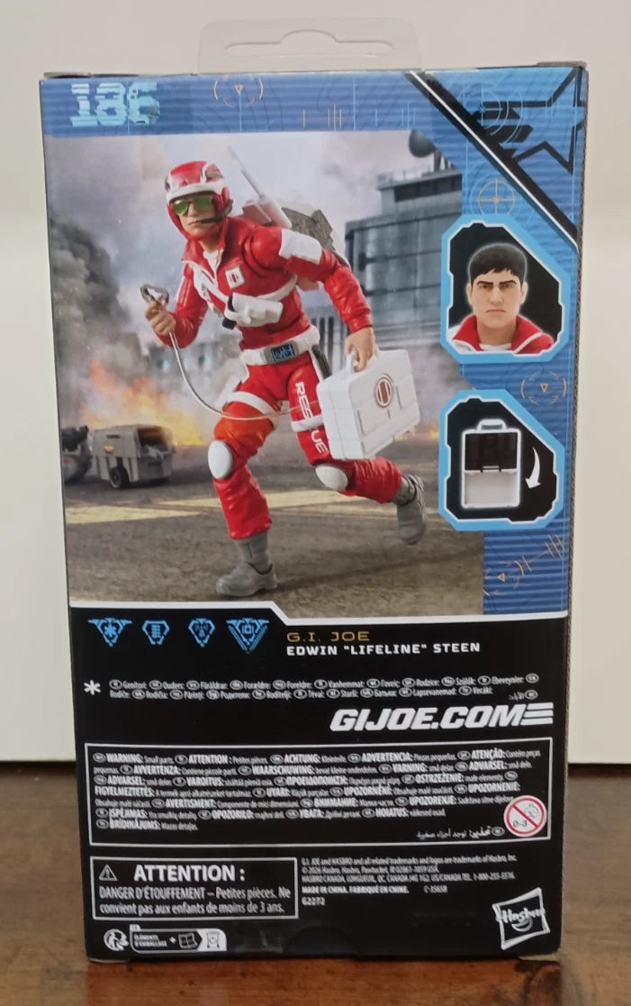 G.I. Joe Classified Series #186 Edwin "Lifeline" Steen Action Figure