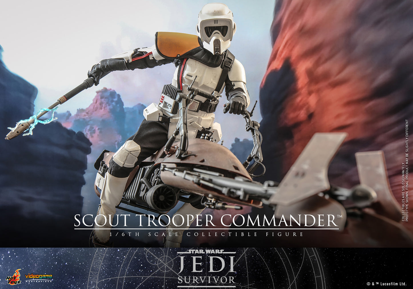 Scout Trooper Commander™ Sixth Scale Figure