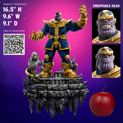 THANOS DELUXE 1:10 Scale Statue by Iron Studios