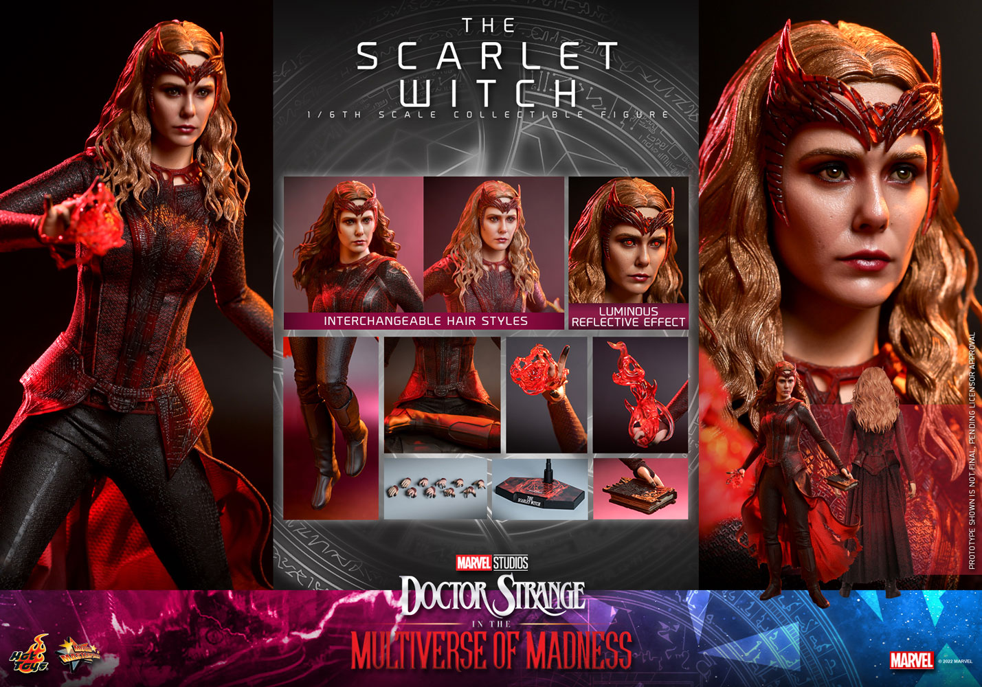 The Scarlet Witch Sixth Scale Figure Hot Toys (Collector Edition)
