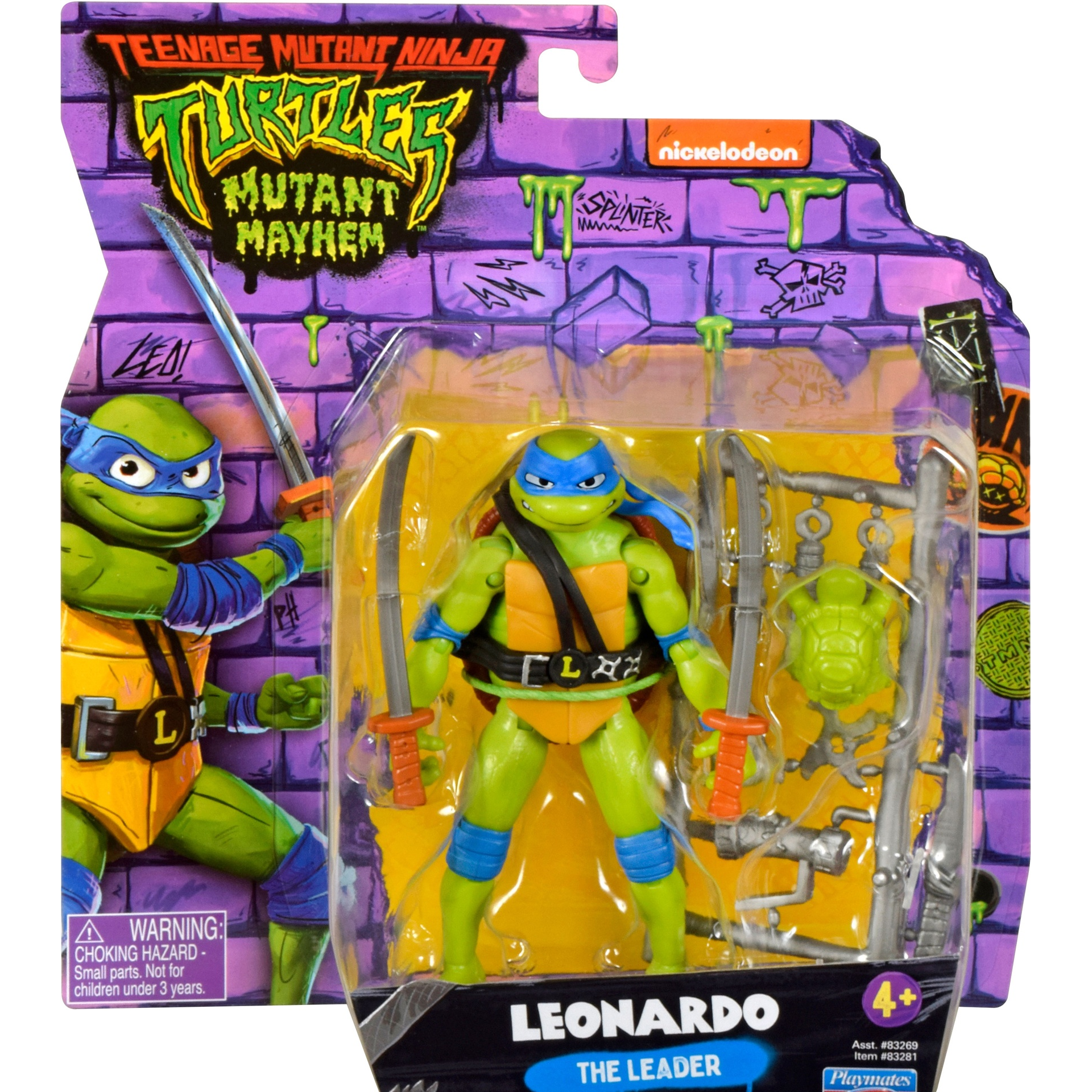 Teenage Mutant Ninja Turtles: Mutant Mayhem: Leonardo: Action