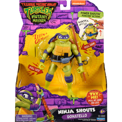 Teenage Mutant Ninja Turtles: Mutant Mayhem: Donatello: Action Figure with Audio