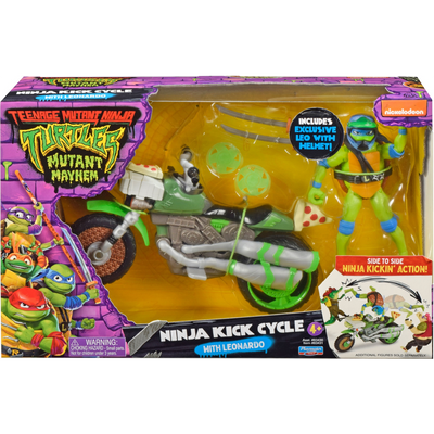 Teenage Mutant Ninja Turtles: Mutant Mayhem: Leonardo: Vehicle Figure Set