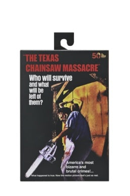 TEXAS CHAINSAW MASSACRE - 7 IN SCALE ACTION FIGURE 50TH ANNIVERSARY ULTIMATE