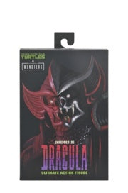 UNIVERSAL MONSTERS/TEENAGE MUTANT NINJA TURTLES - 7 IN SCALE ACTION FIGURE - SHREDDER AS DRACULA (CLASSIC COLORS)