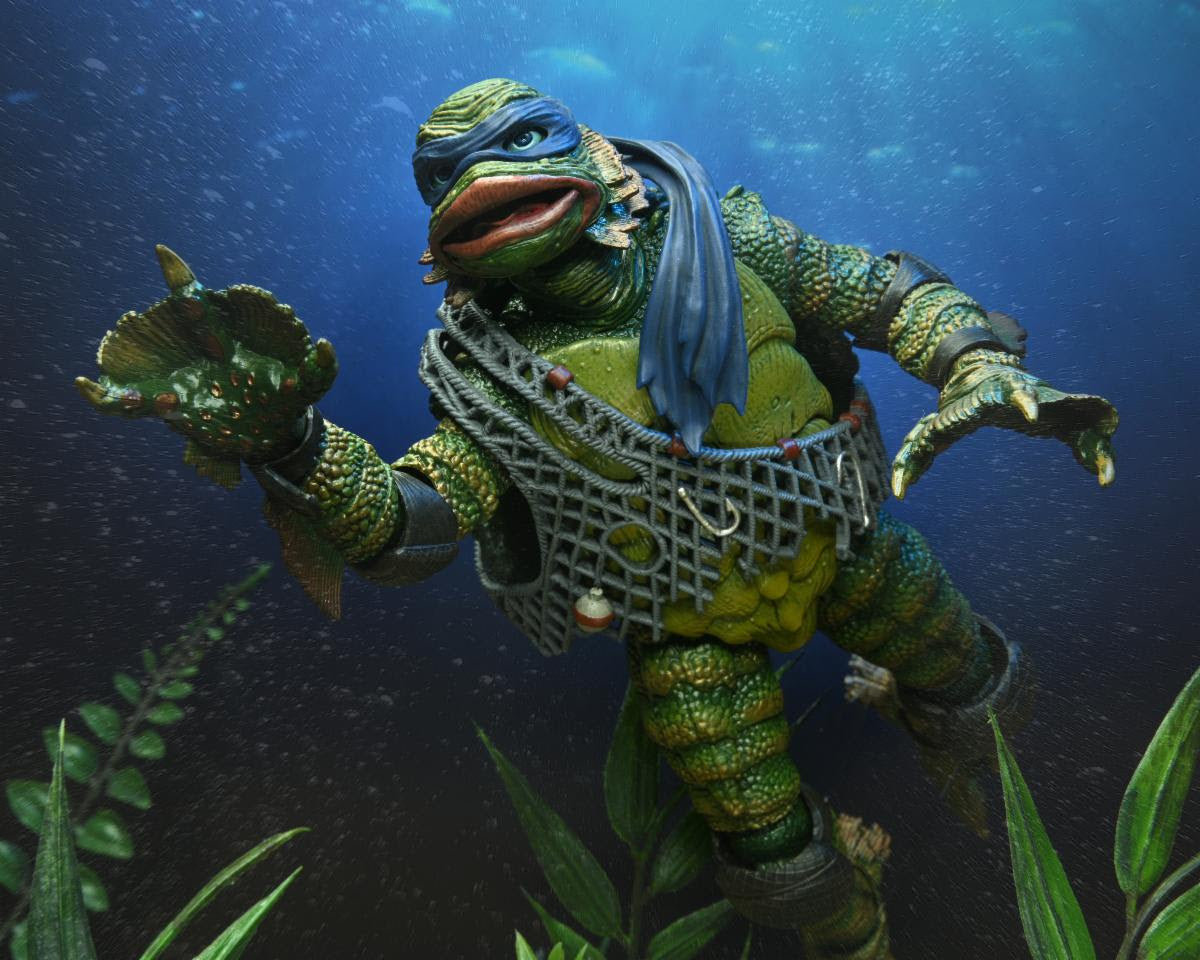 Universal Monsters/Teenage Mutant Ninja Turtles - 7” Scale Action Figure – Ultimate Leonardo as the Creature