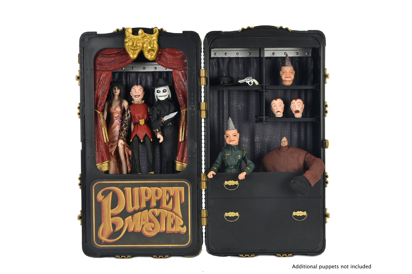 PUPPET MASTER - 7 IN SCALE ACTION FIGURE - LEECH WOMAN AND TOULON'S PUPPET CASE 2 PK