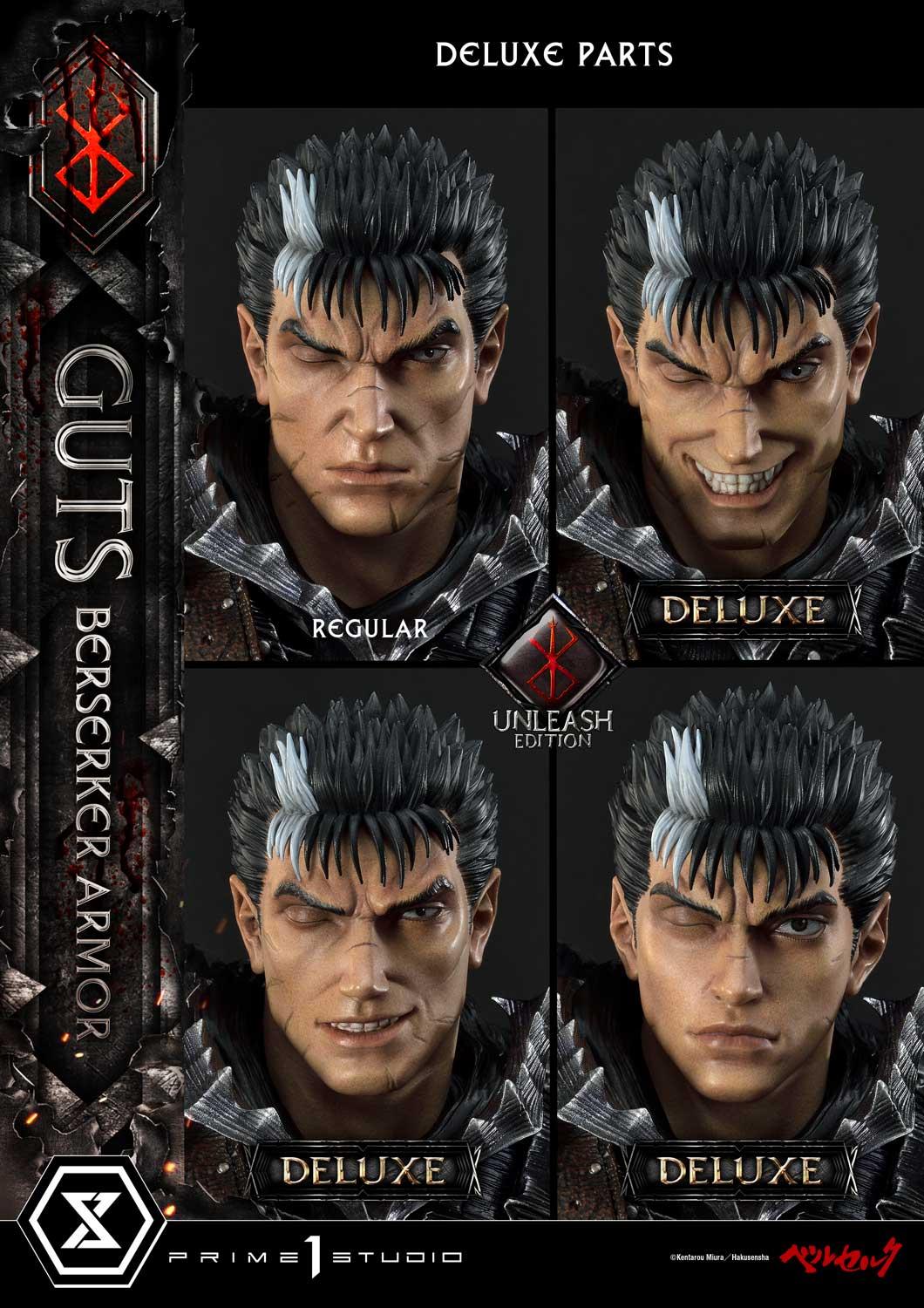 PRE-ORDER Berserk Guts, Berserker Armor Unleash Edition Deluxe Version Statue