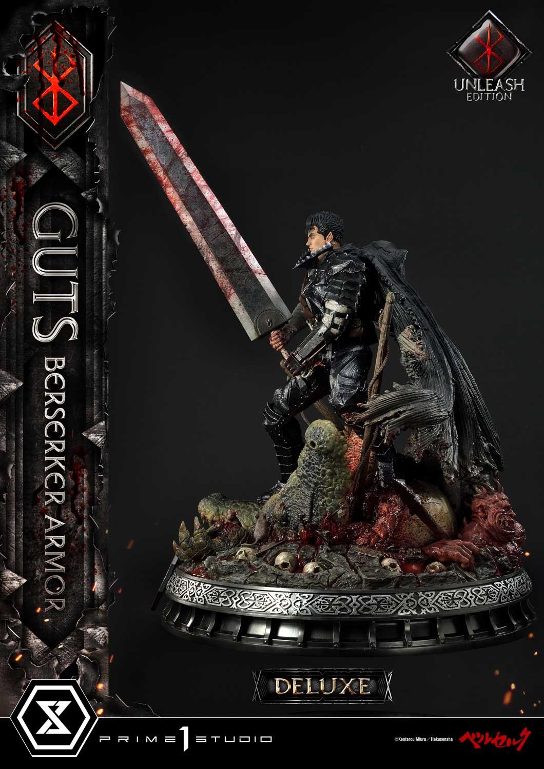 PRE-ORDER Berserk Guts, Berserker Armor Unleash Edition Deluxe Version Statue