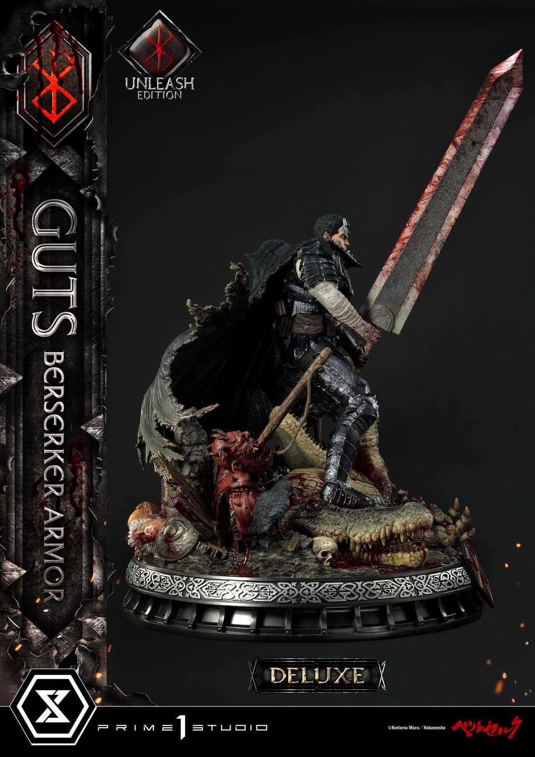 PRE-ORDER Berserk Guts, Berserker Armor Unleash Edition Deluxe Version Statue