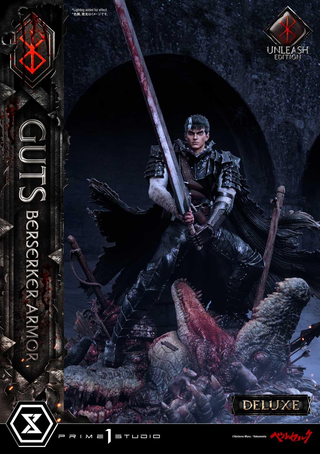 PRE-ORDER Berserk Guts, Berserker Armor Unleash Edition Deluxe Version Statue