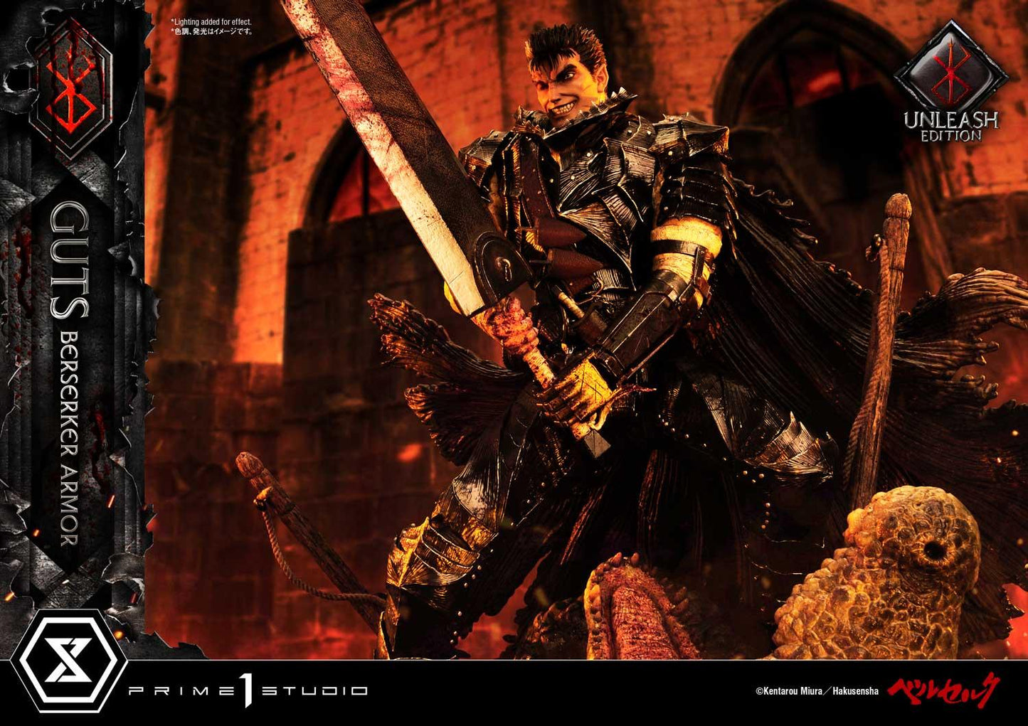 PRE-ORDER Berserk Guts, Berserker Armor Unleash Edition Deluxe Version Statue