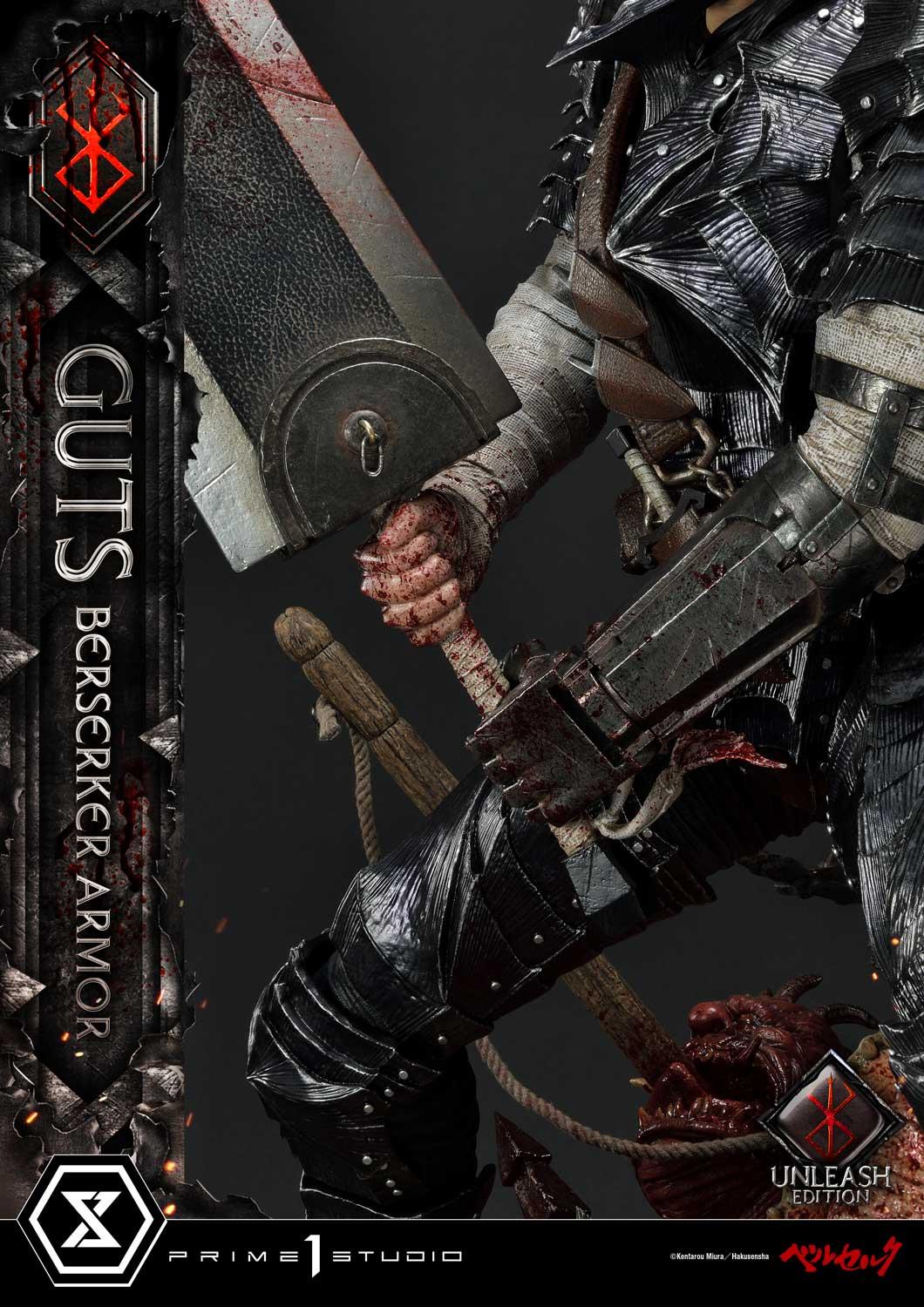 PRE-ORDER Berserk Guts, Berserker Armor Unleash Edition Deluxe Version Statue
