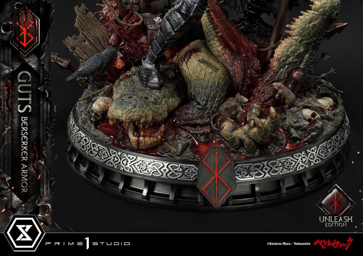 PRE-ORDER Berserk Guts, Berserker Armor Unleash Edition Deluxe Version Statue
