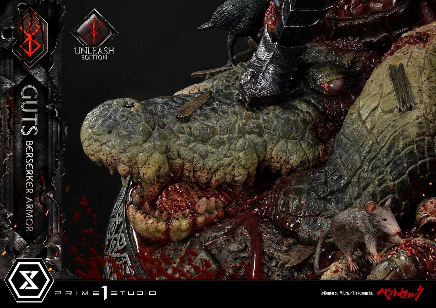 PRE-ORDER Berserk Guts, Berserker Armor Unleash Edition Deluxe Version Statue