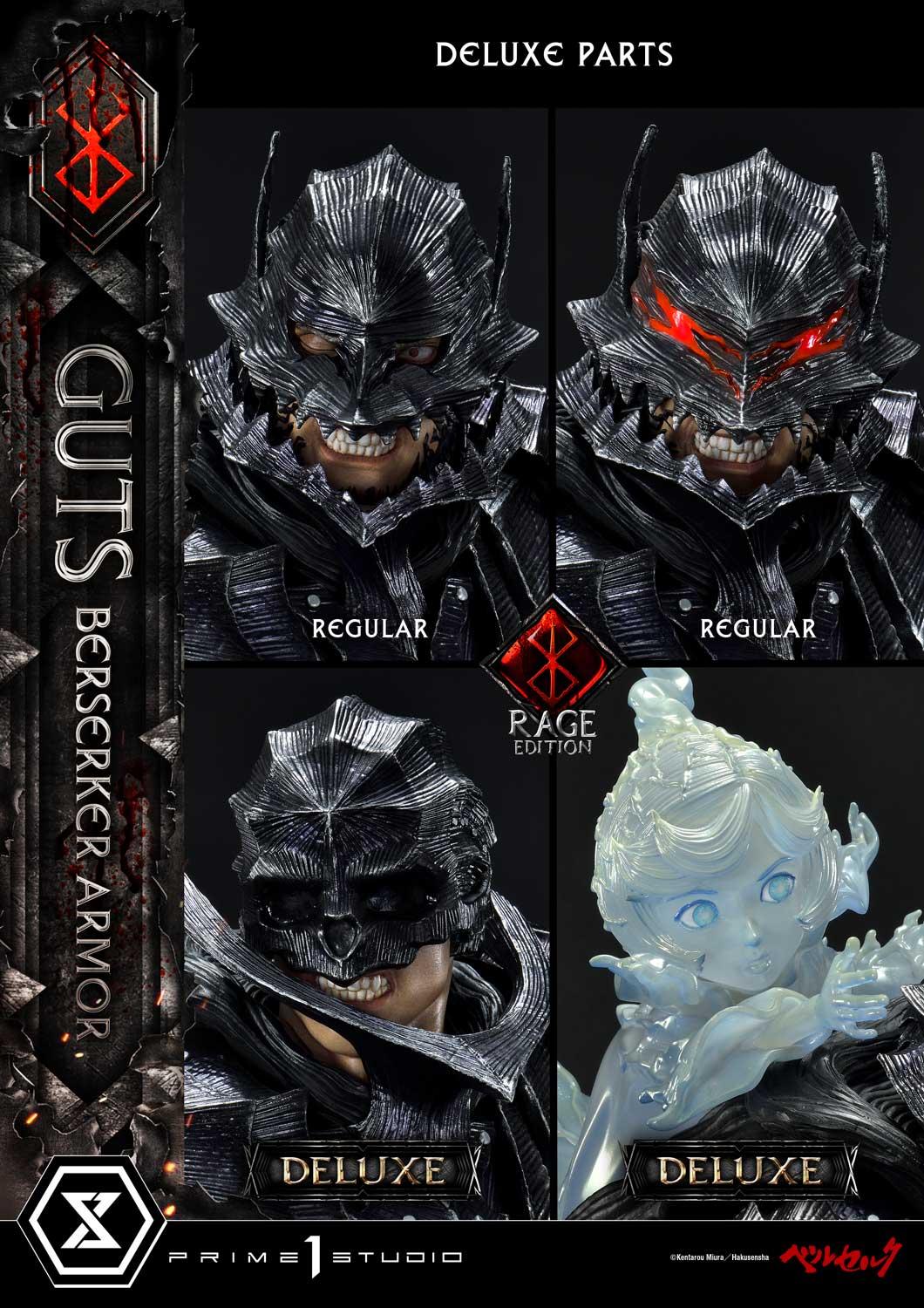 PRE-ORDER Guts, Berserker Armor Rage Edition Deluxe Version Statue