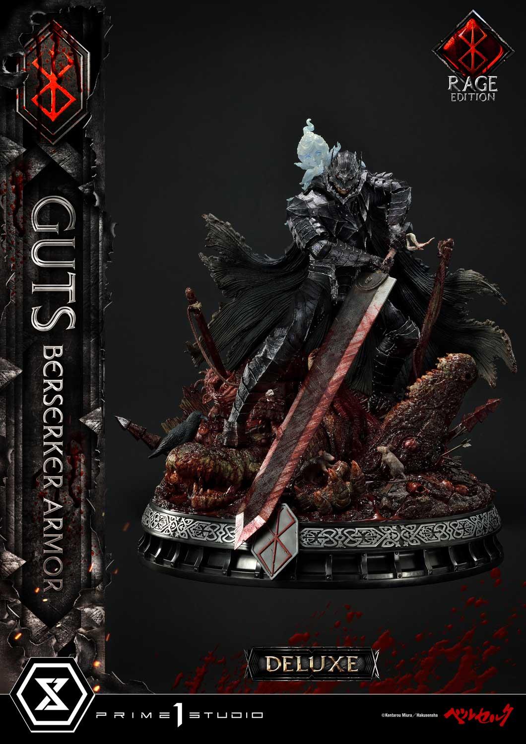 PRE-ORDER Guts, Berserker Armor Rage Edition Deluxe Version Statue