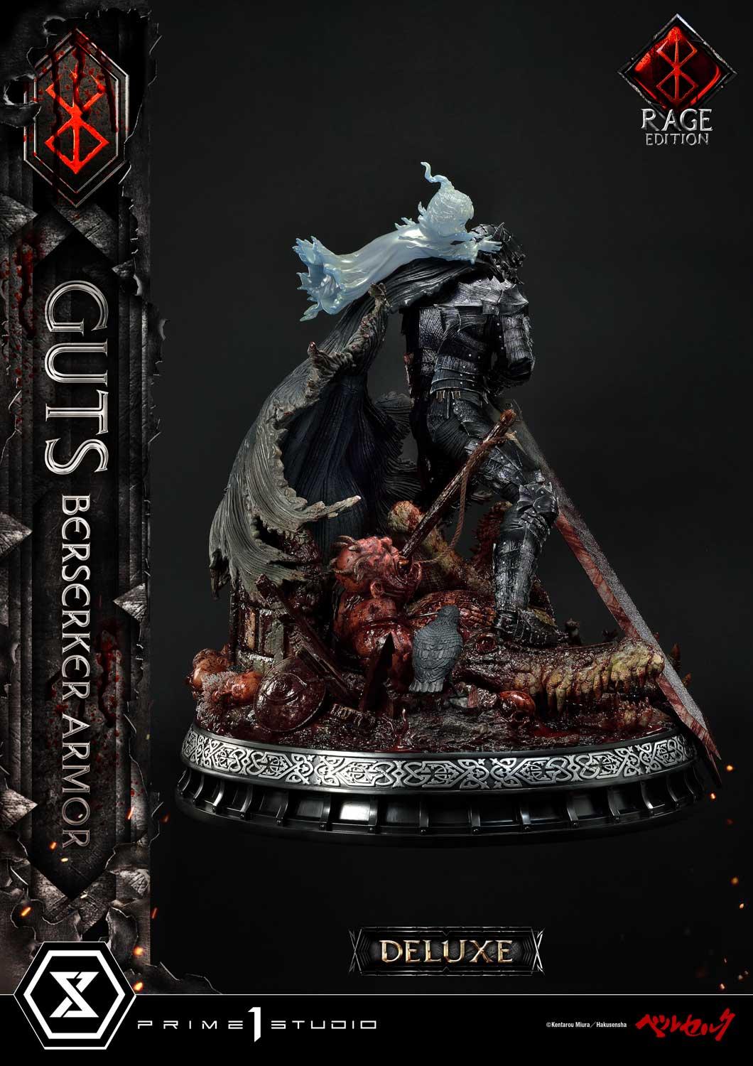 PRE-ORDER Guts, Berserker Armor Rage Edition Deluxe Version Statue