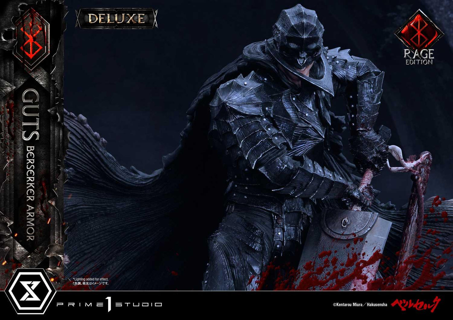 PRE-ORDER Guts, Berserker Armor Rage Edition Deluxe Version Statue
