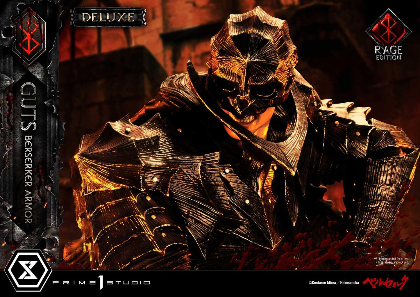 PRE-ORDER Guts, Berserker Armor Rage Edition Deluxe Version Statue