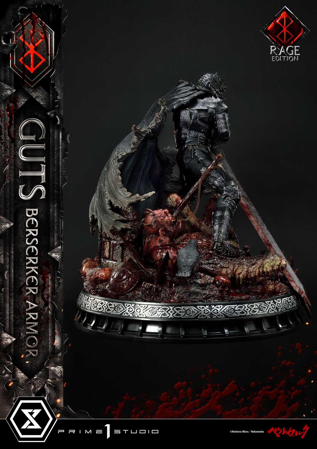 PRE-ORDER Guts, Berserker Armor Rage Edition Deluxe Version Statue