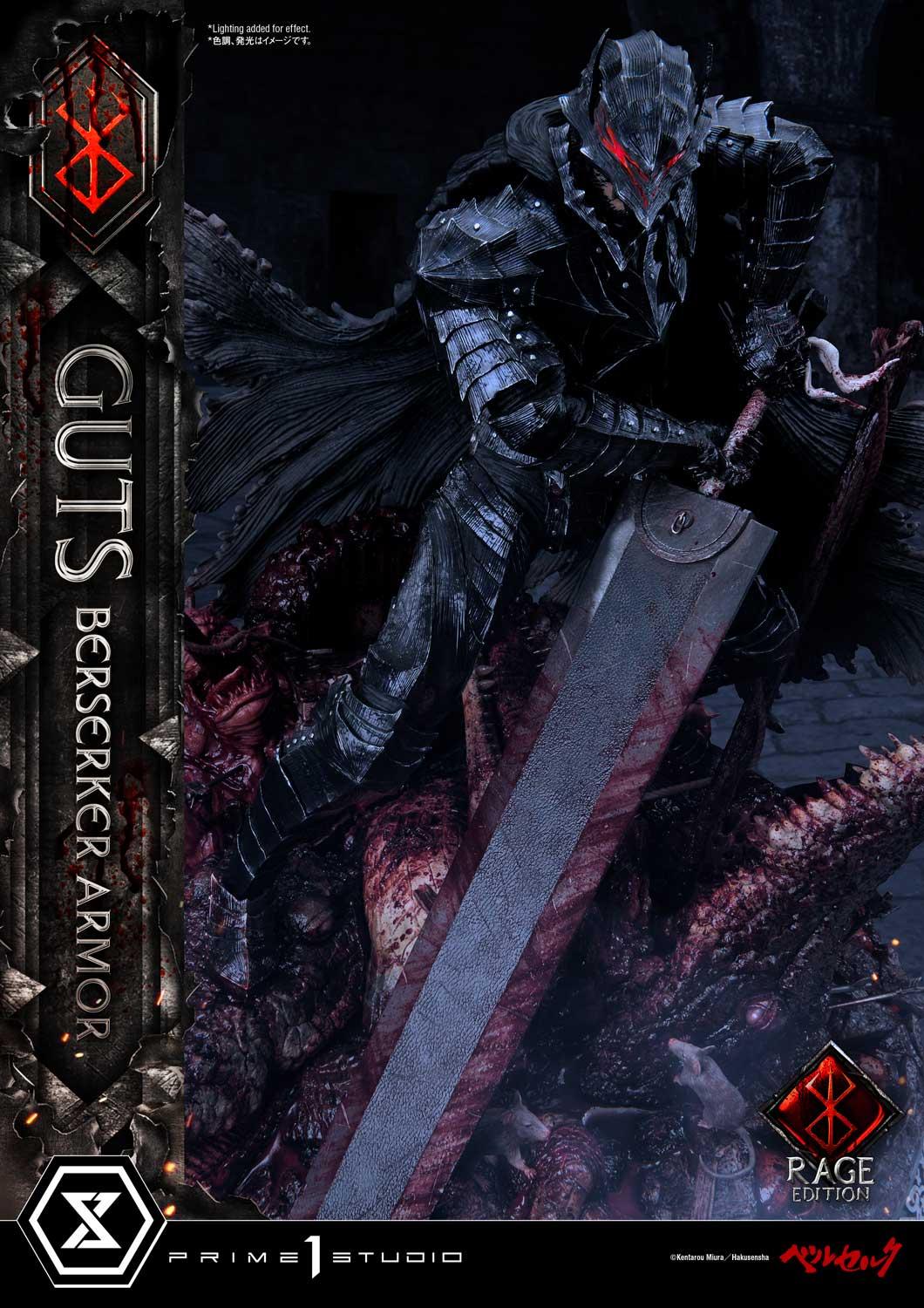 PRE-ORDER Guts, Berserker Armor Rage Edition Deluxe Version Statue