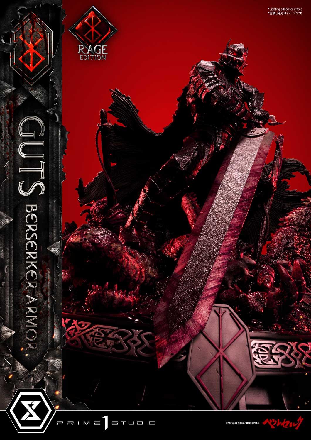 PRE-ORDER Guts, Berserker Armor Rage Edition Deluxe Version Statue