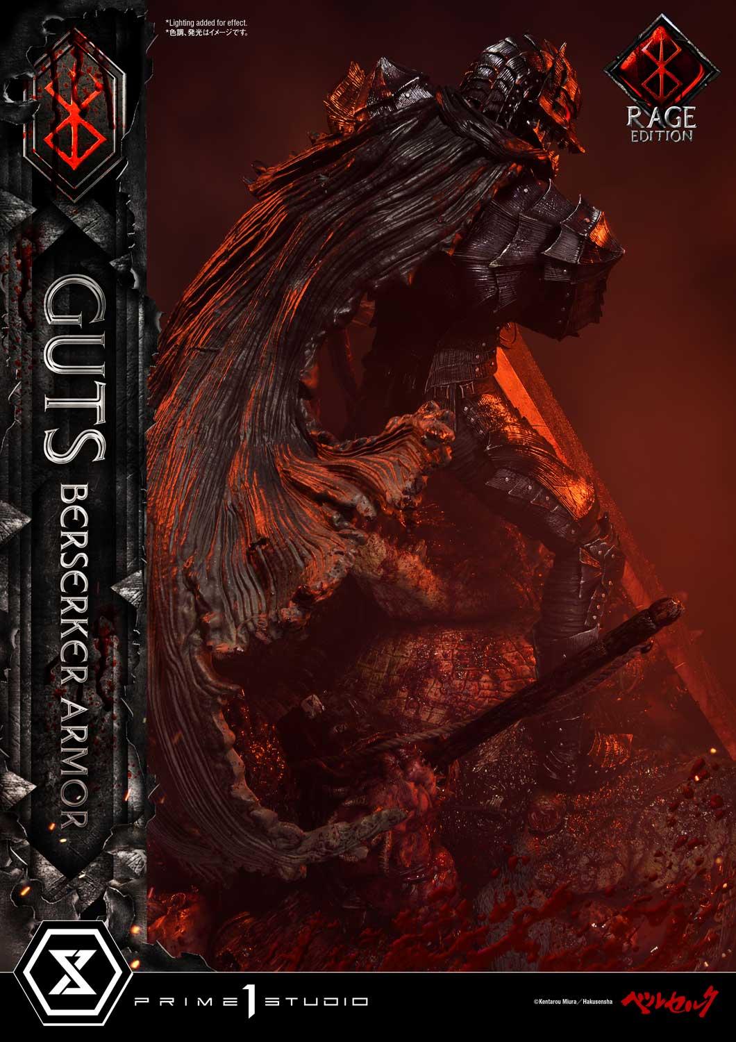 PRE-ORDER Guts, Berserker Armor Rage Edition Deluxe Version Statue