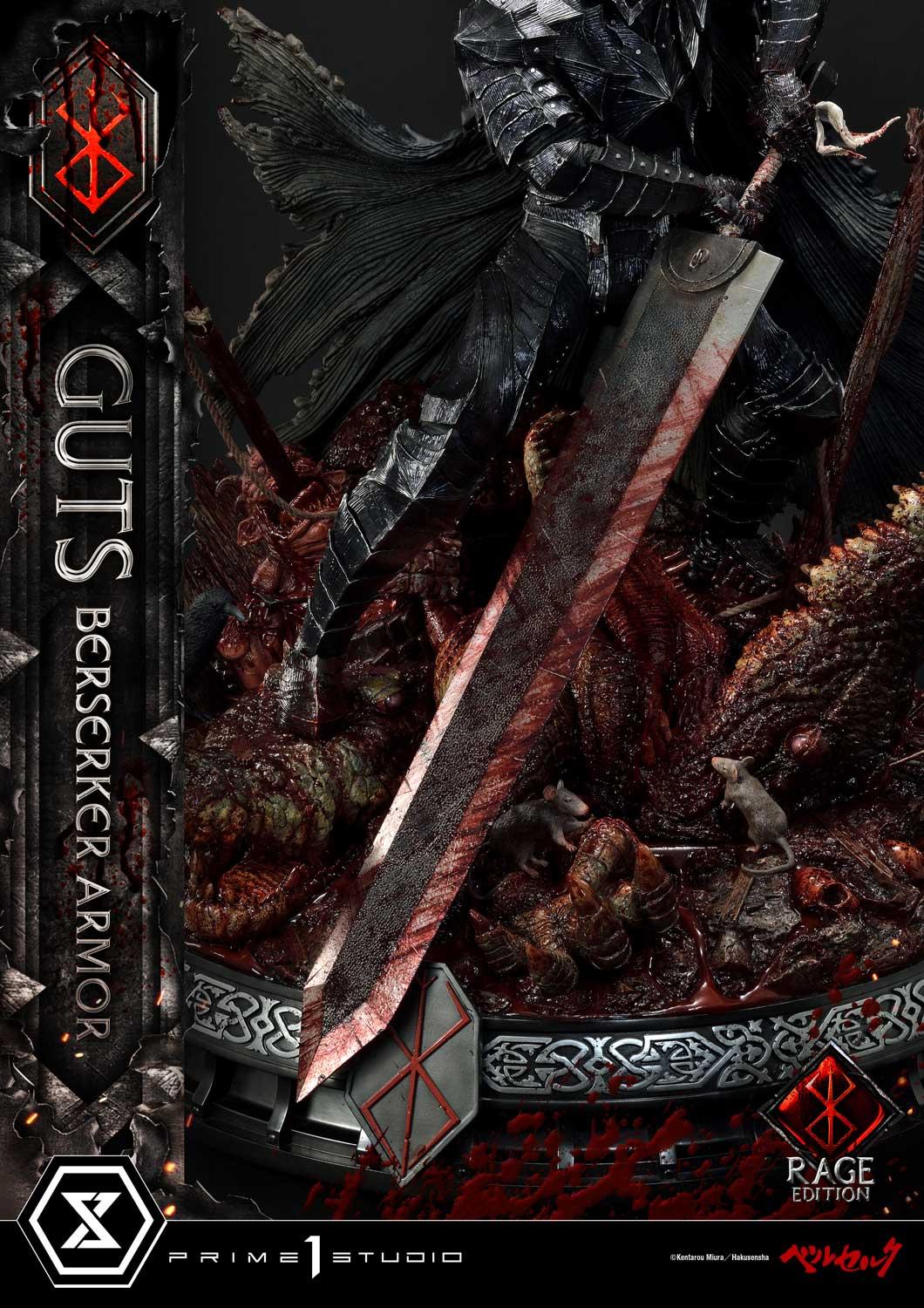 PRE-ORDER Guts, Berserker Armor Rage Edition Deluxe Version Statue