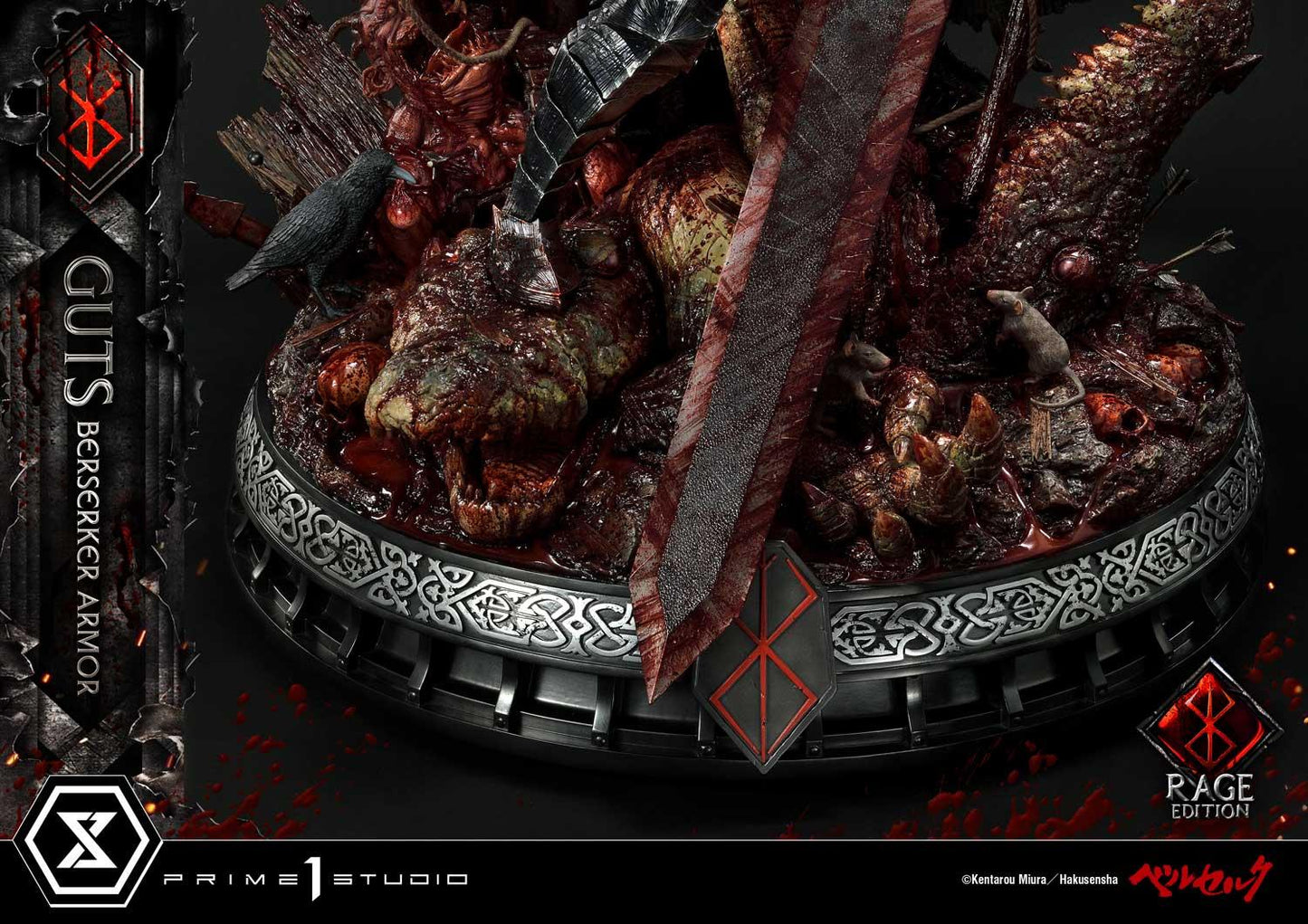 PRE-ORDER Guts, Berserker Armor Rage Edition Deluxe Version Statue