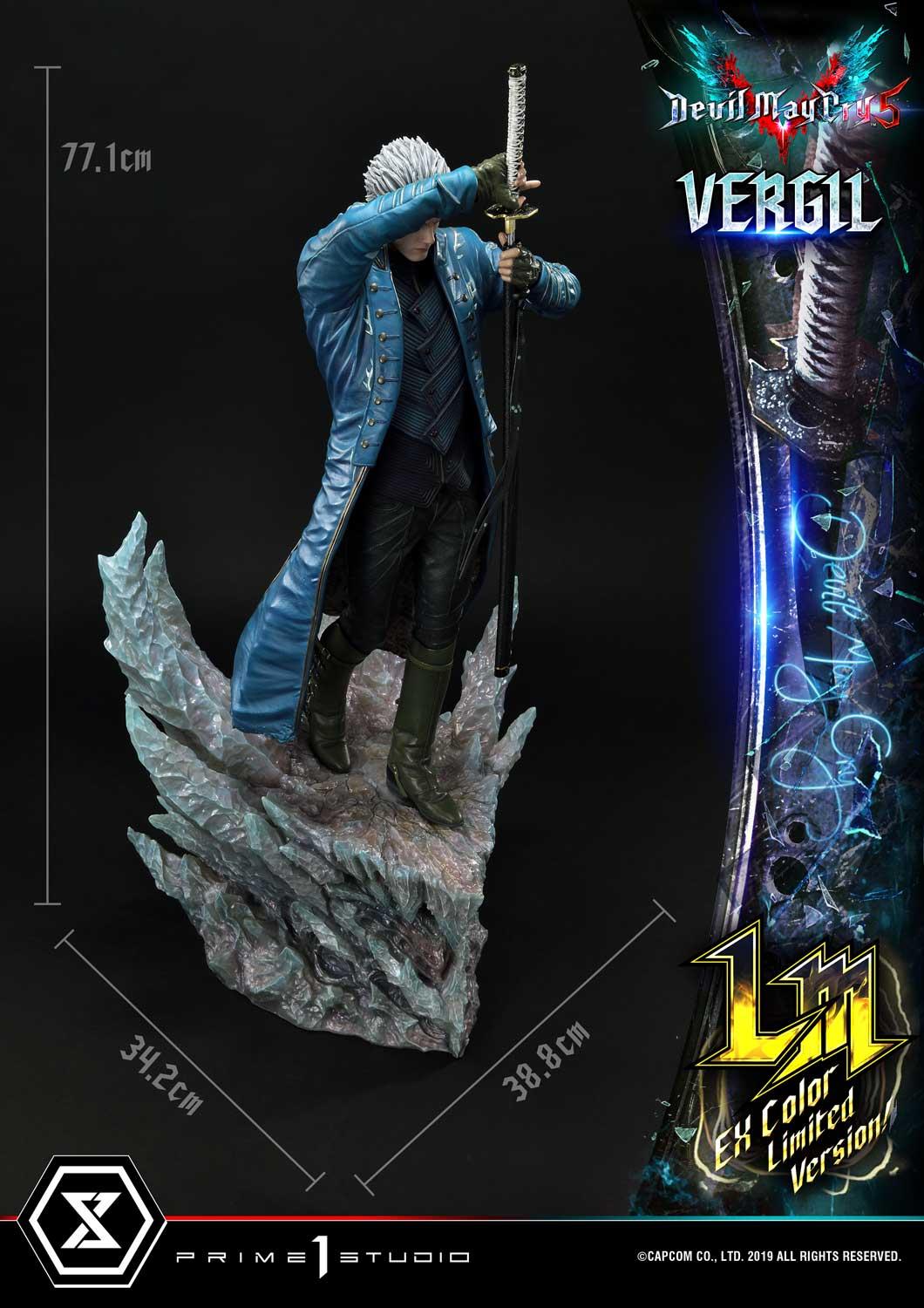 PRE-ORDER Devil May Cry V Vergil EX Color Limited Version Statue