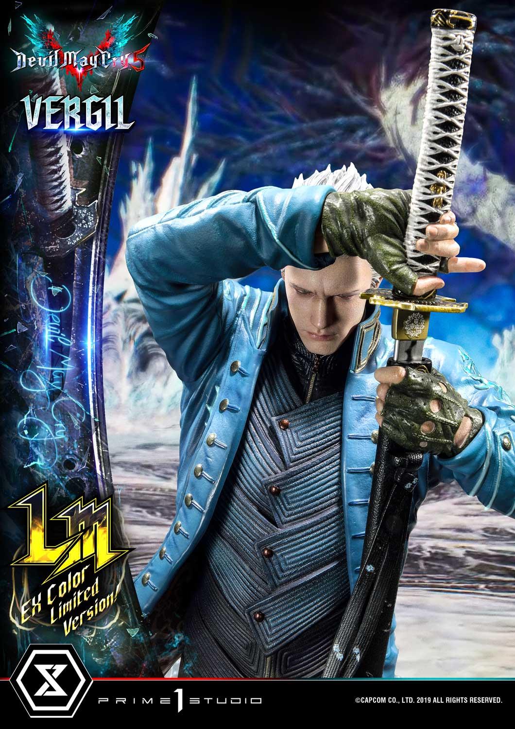 PRE-ORDER Devil May Cry V Vergil EX Color Limited Version Statue