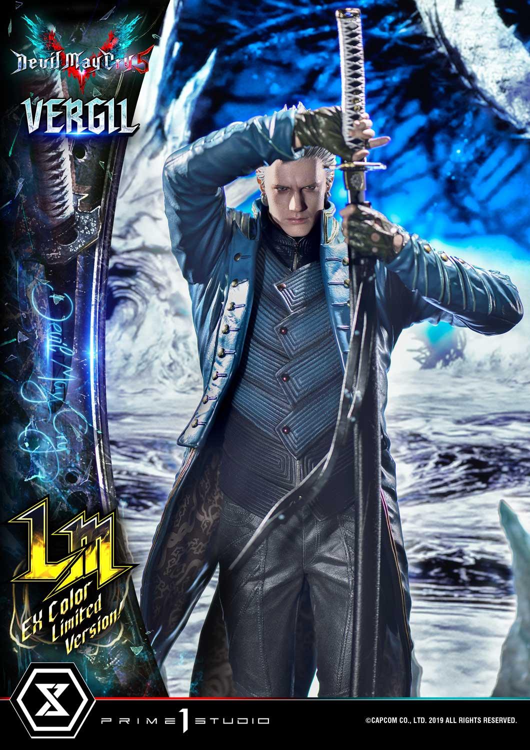 PRE-ORDER Devil May Cry V Vergil EX Color Limited Version Statue