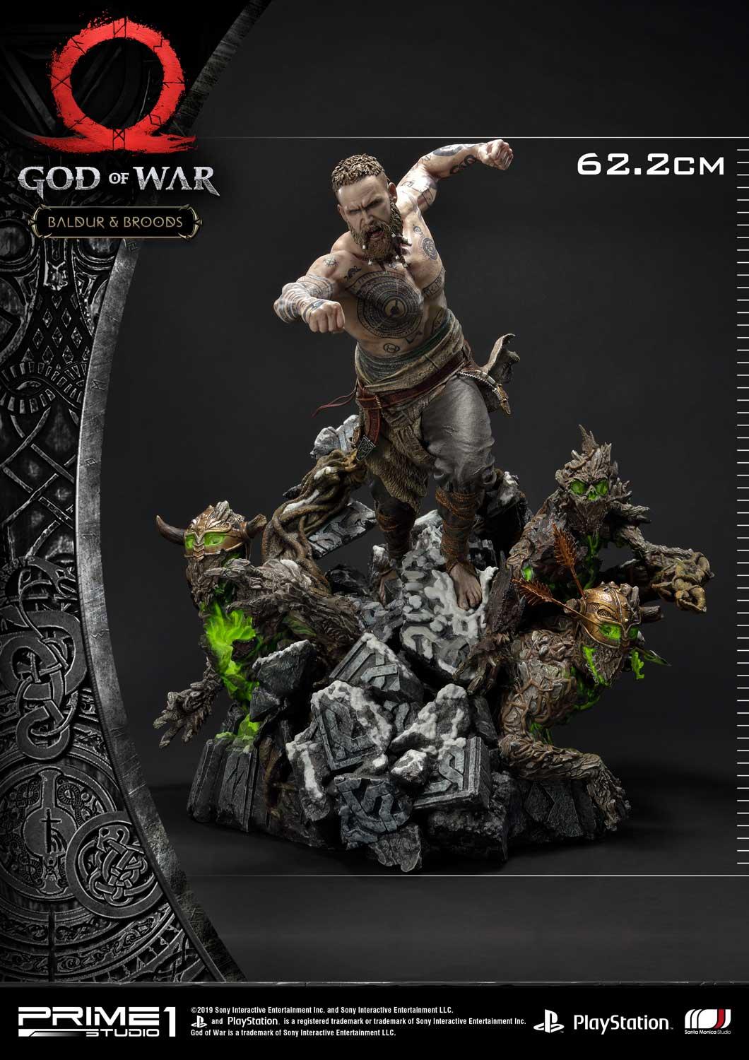 PRE-ORDER God of War Baldur & Broods Statue