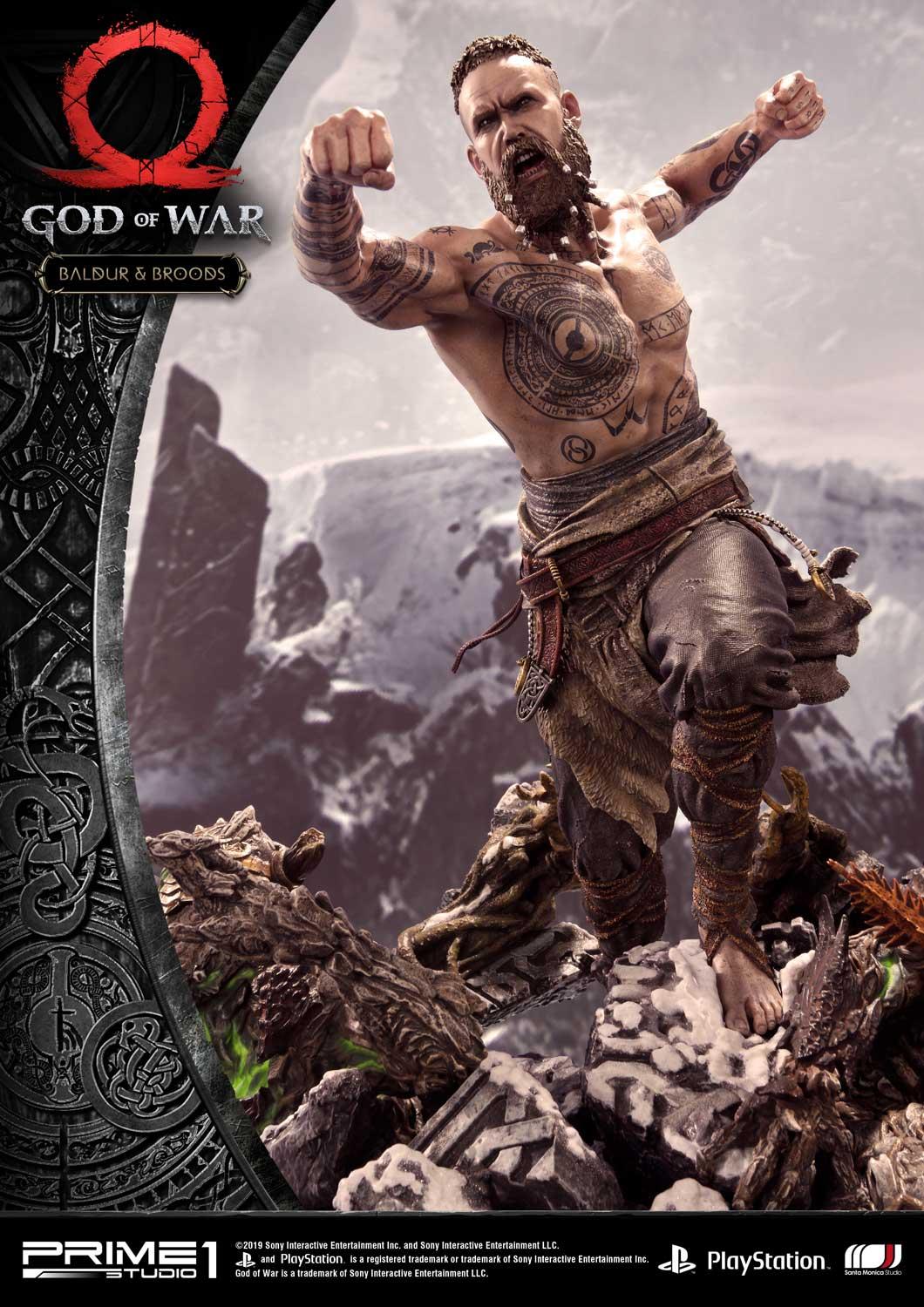 PRE-ORDER God of War Baldur & Broods Statue