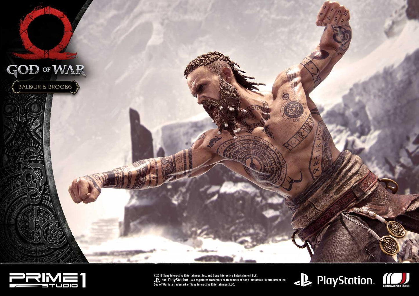 PRE-ORDER God of War Baldur & Broods Statue