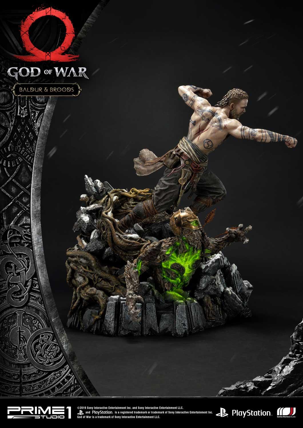 PRE-ORDER God of War Baldur & Broods Statue
