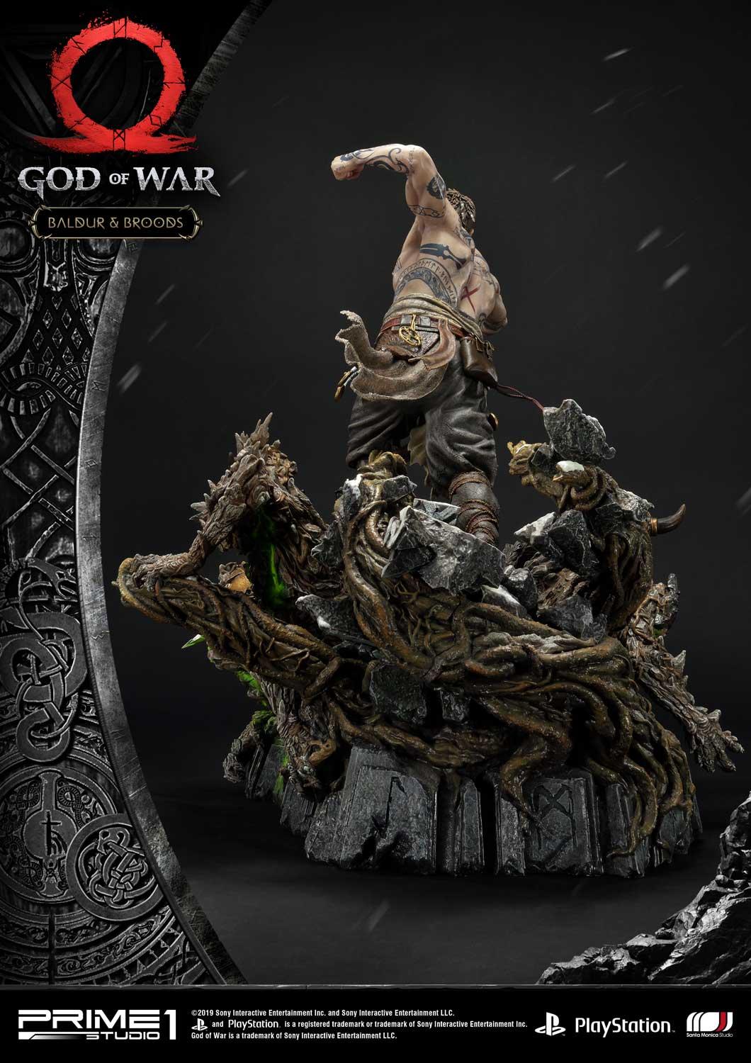 PRE-ORDER God of War Baldur & Broods Statue