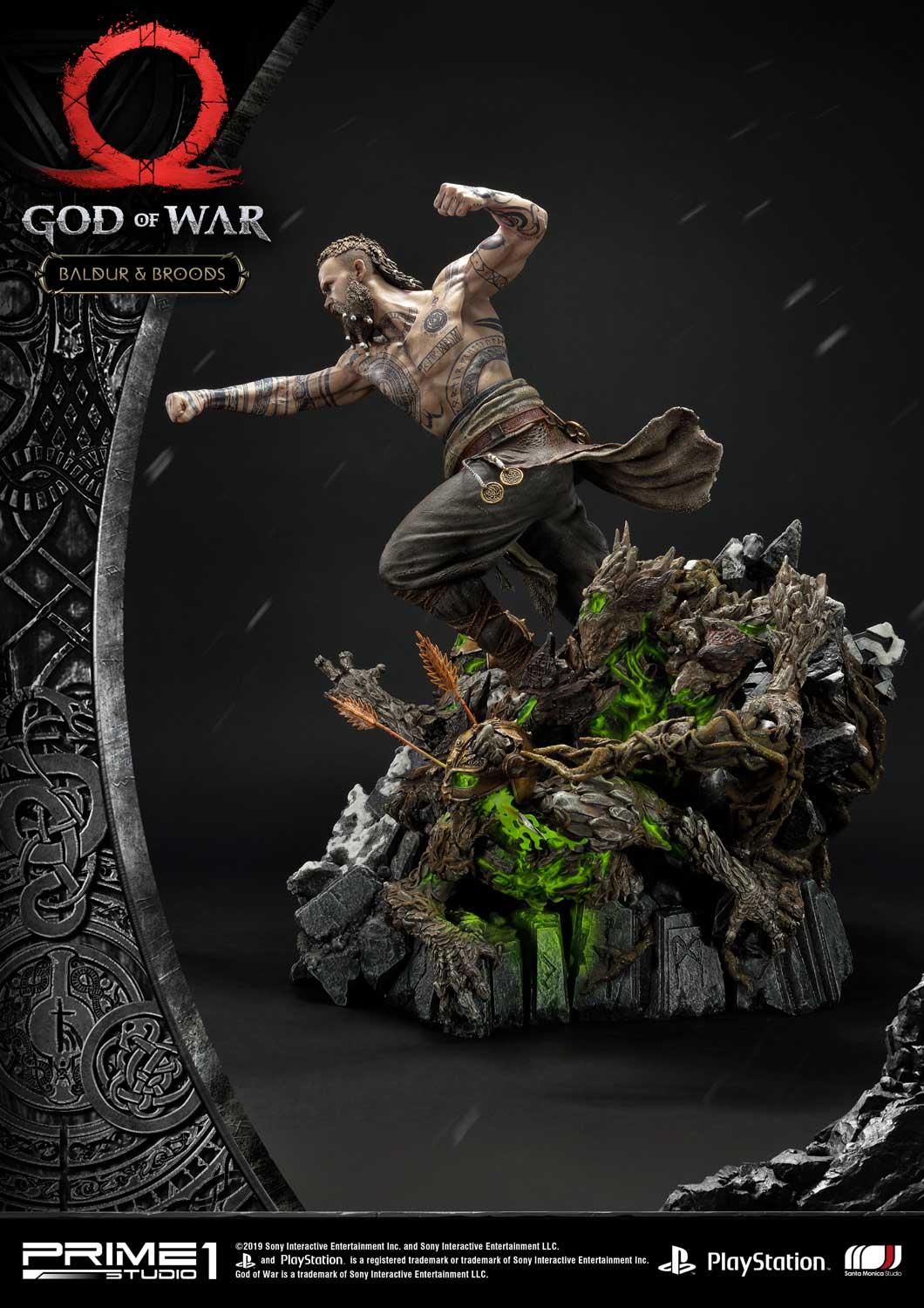 PRE-ORDER God of War Baldur & Broods Statue