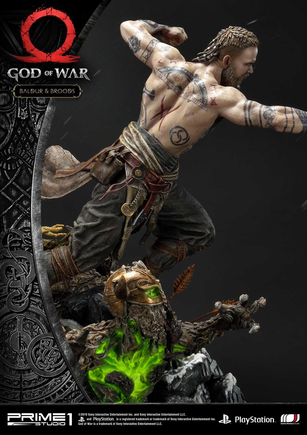 PRE-ORDER God of War Baldur & Broods Statue
