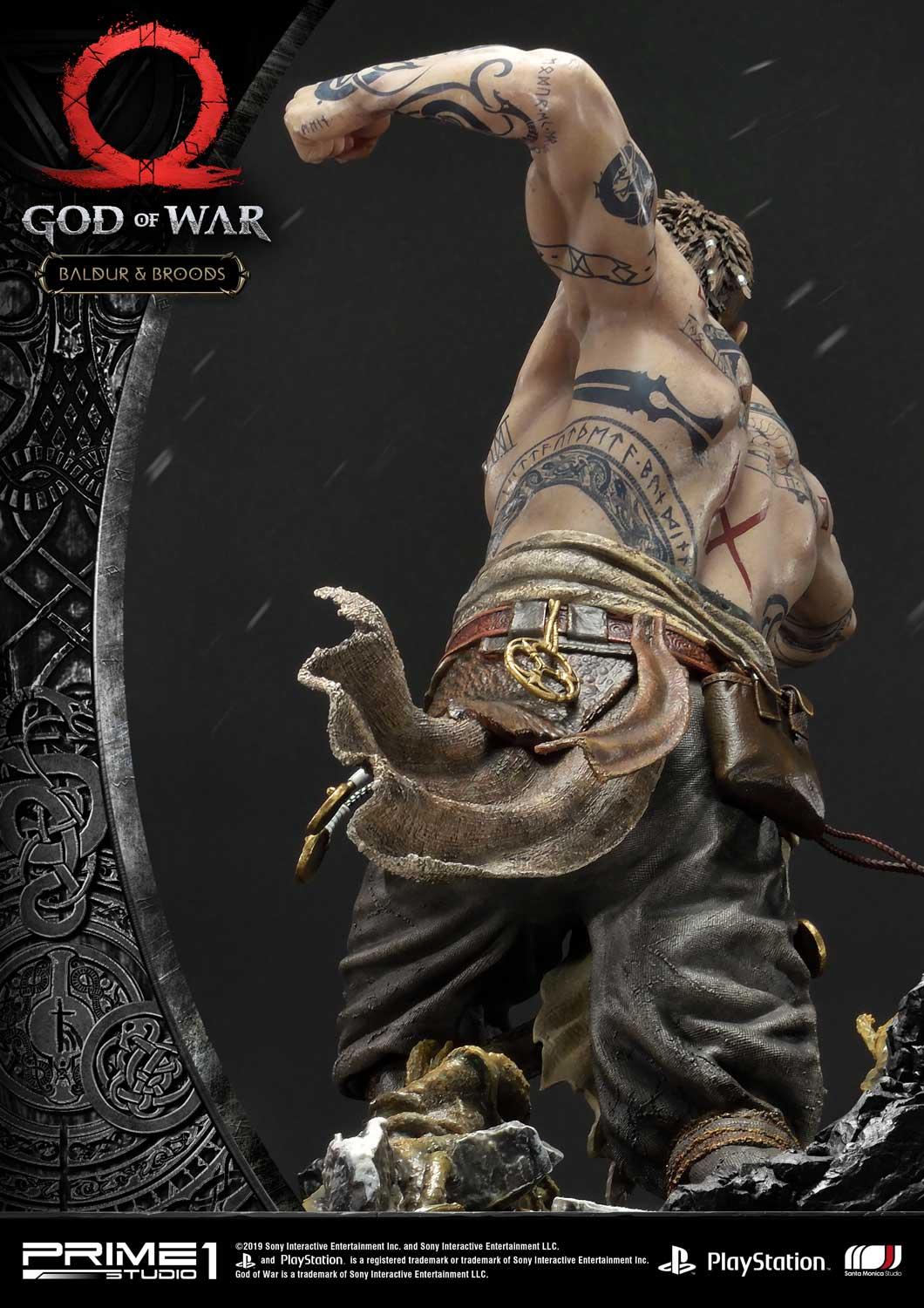 PRE-ORDER God of War Baldur & Broods Statue